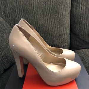 G by Guess Patent Leather Platform Heels